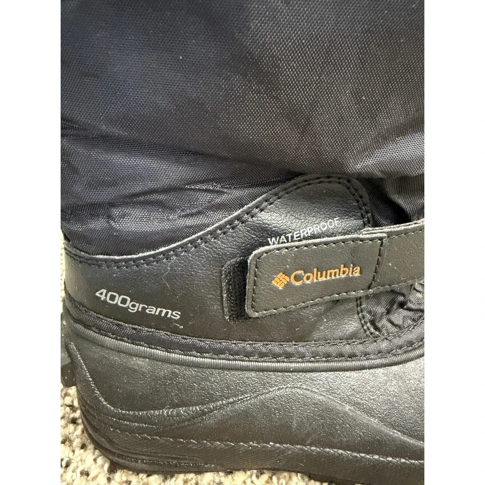 Columbia Snow Boot Boys 13 Powderbug Plus II Waterproof 400g Black Insulated